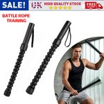 2x Ropeless Battle Ropes Portable Spring Sticks Battle Ropes for Exercise Portab