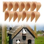 10x Race Pigeon Cage Door Pigeon Nest Door Entrance Door