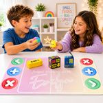 PERSONALISED Luxury FIDGET TRADING MAT 60x35cm Stitched edge  (Needoh Dumpling)