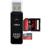 USB 3.0 HIGH SPEED SD MEMORY CARD READER SDHC SDXC MMC MICRO MOBILE T-FLASH