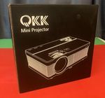 QKK Mini Projector for Outdoor Movie Family Night PJ0501