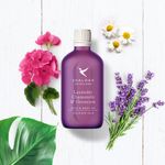 Lavender body oil with chamomile and geranium for bath, body and massage | Vegan