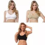 JML Belvia Seamless Bra - Ultra Comfortable - White, Beige, Black - Fits Small!