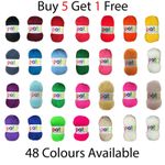 Cygnet PATO DK Knitting Yarn / Wool - 100g Double Knit Ball - 48 Shades