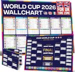 World Cup 2026 Wall Chart Football 
