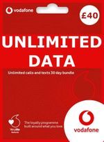 Sim Card £40 Unlimited Data, Texts and Calls