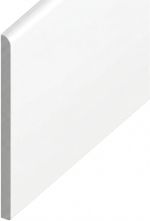 White uPVC Flat Soffit Board 175mm 9mm Window Reveal Trim 1m-2m