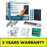 Securemydoor - Full Door Entry Kit | Security System with Electric Maglock Lock