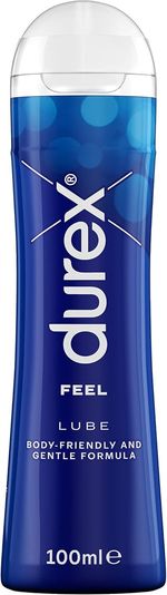 Durex Play Feel Lube Sex Lubricant Pleasure Gel Water Base 50ml 1,2 or 3 Bottles