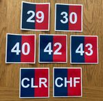 2X MILITARY VEHICLE LAND ROVER SANKEY ROYAL MARINE COMMANDO TROOP stickers