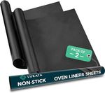 Large Oven Liners for Bottom of Oven - 2 Pack Heavy Duty Teflon Sheet