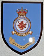 Royal Air Force Station Benson wall plaque shield RAF