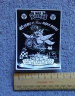 1x 2025 Bushy's Isle of Man TT Sticker (Use QUANTITY field when checking out)