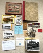 WW2 Suez War Defence LSGC GSM Palestine Clasp Medals Photo Albums RE REME S/sgt