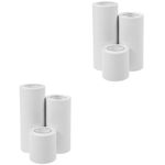 Durable PVC Skirting Board Trim Flexible Self Adhesive White Wall Sticker
