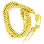 British Army Aiguillette Gold Wire Cord/US Military Officer Aiguillett/Navy/WWII