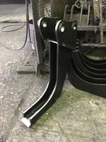 80mm Mini Digger deep dig cable bucket for 2 to 3.9 ton excavators c/w pins