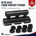 MTB Bike Fork Mount Stand for Car Van 15mm*110mm / 12mm*100mm boost Thru Axle