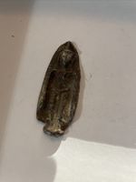 THIALAND Statue Amulet Charm Luck  BUDDHA Statue Pendant TalismnMonk Temple  6cm