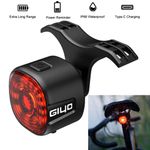 LED Bike Cycling Taillight USB Rechargeable Bicycle Brake Rear Light Accessories