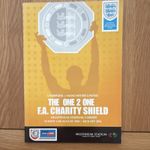 Liverpool v Manchester United Charity Shield Final Programme 12 Aug 2001 Cardiff