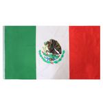 GIANT MEXICO FLAG 5FT X 3FT MEXICAN BANNER COUNTRY NATIONAL FLAGS SPORTS EVENT 