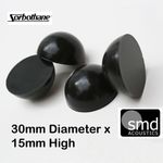 Sorbothane® 30mm Isolation Hemispheres (set of 4)