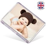 Premium Quality Clear Acrylic Blank Fridge Magnets 73 x 51 mm | Jumbo Photo