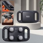 4 Head Muscle Massager Gun Neck Shoulder Waist Fascia Massage Body Relax Therap