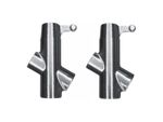 2x Tonearm Pivot For Technics Silver - SL1200 & SL1210 MK2 