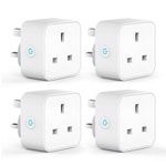 WiFi Smart Plug Socket Plug Works with Alexa, Google Home Smart Plug Alexa Plugs