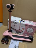 GLOBBER E-MOTION 4 PLUS  SCOOTER  - PASTEL PINK - NEW