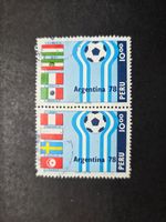 1978 Peru Mi No PE 1092 + 1094 FIFA World Cup 1978 - Argentina Soccer