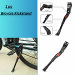HEAVY DUTY ADJUSTABLE MOUNTAIN BIKE BICYCLE CYCLE PROP SIDE REAR KICK STAND