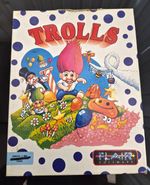 Trolls for Commodore Amiga 1MB 3.5" Floppy Disks Box & Manual. Loaded And Tested