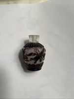 Peking Glass Antique Snuff Bottle