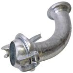 Bauer 90 Degree Elbow 4" Slurry Tanker Fitting Male to Female