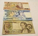 1968/86/89 Portugese Banknotes 650 Escudos Banknotes View Photos    (