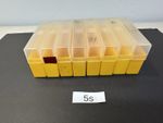 8x Slim Yellow Kodak 35mm Photographic Slide Boxes