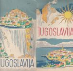 YUGOSLAVIA Old Rare Tourist Brochure JUGOSLAVIJA 1960
