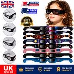Solar Eclipse Glasses | ISO 12312-2 CE Safety Certified | UK SELLER