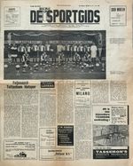 1961/62 EUROPEAN CUP Feyenoord v Tottenham / Spurs (Rare ''DE SPORTGIDS'' Issue)