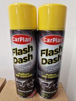 CarPlan FSA506 Flash Dash Satin Finish Vanilla 500ml - Interior Trim Spray x 2 
