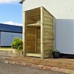 Log Store 4ft / 6ft - Width 990mm x Height 1260 / 1800mm x Depth 810mm - Storage
