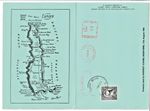 LUNDY  SOUVENIR CARD - STAMP & FRANKING
