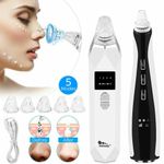 Electric Facial Skin Care Pore Blackhead Remover Cleaner Vacuum Acne Cleanser UK