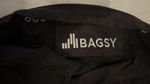 'Bagsy' large black, faux suede bean bag cover