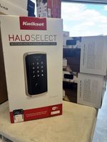 Kwikset Halo Select Smart Wi-Fi Enabled Deadbolt Matte Black  998000-001 