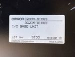 OMRON C2000-BI083 Expansion I/O Backplane | 8 Slots | For C1000H / C2000H | [Zus