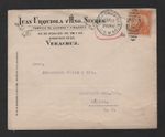 MEXICO US OCCUPATION OF VERA CRUZ US MAIL AGENCY POSTMARK 1914 COVER